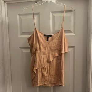 Light pink silky top